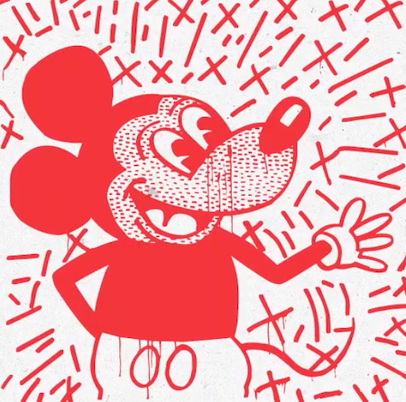 mickey x keith haring