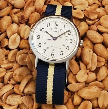 timex peanuts weekender