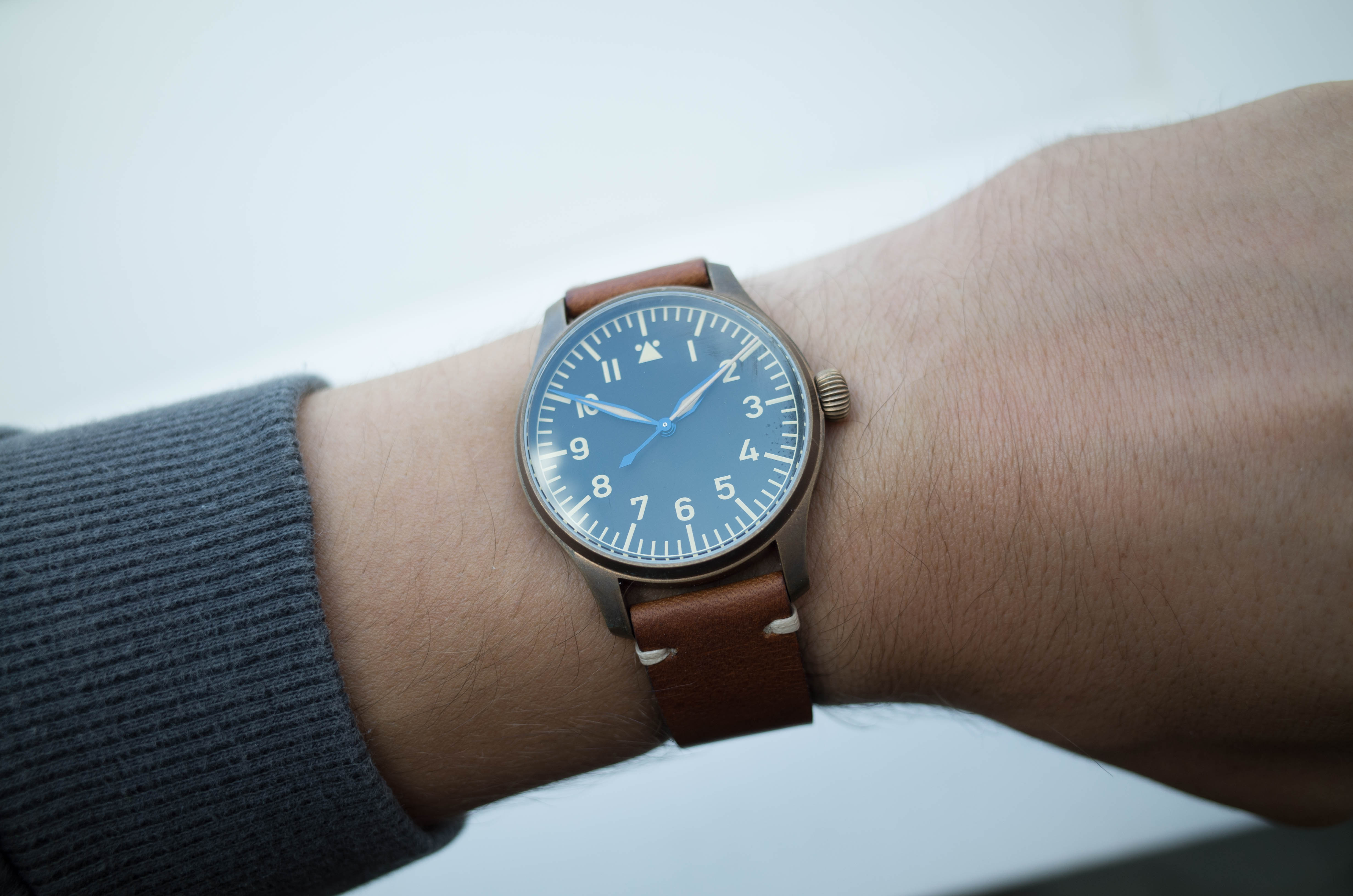 Stowa Flieger Bronze Vintage 40mm - The Truth About Watches